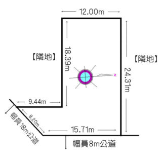【売地】岩見沢市若駒2丁目 画像1