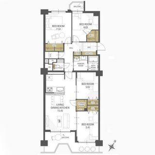 クリーンリバーパークハイツⅠ号棟 画像1